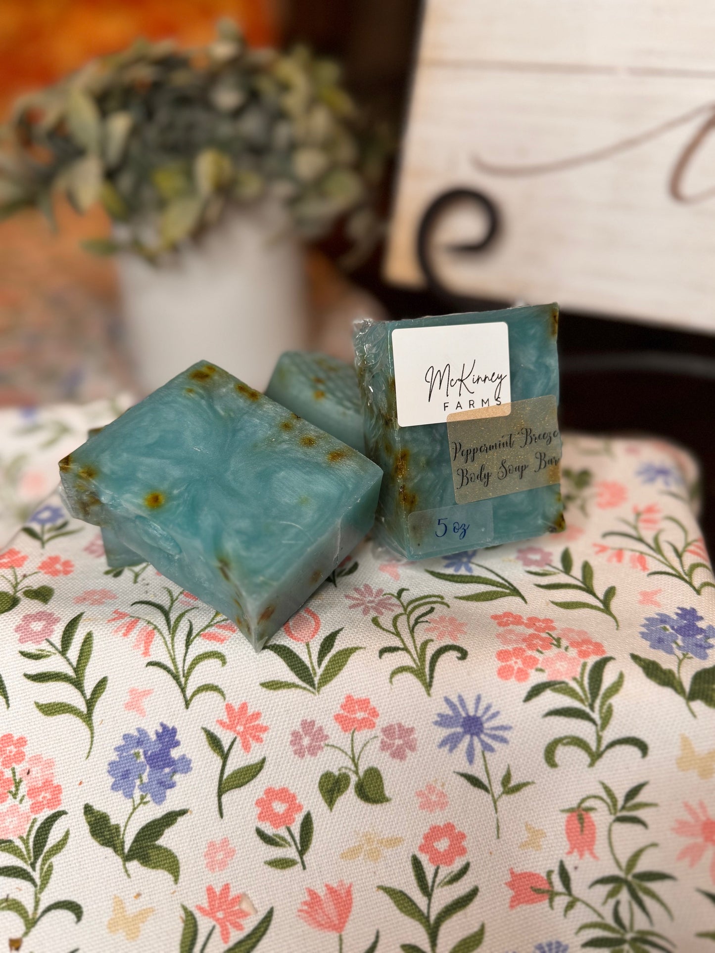 Peppermint Breeze Body Soap Bar